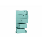 Simply Storage Unit 14.96"W x 10.43"D x 28.35"H - Teal-14.96"W x 10.43"D x 28.35"H