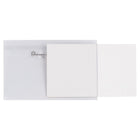 JAM Paper - Étiquettes Porte-Nom en Plastique avec Épingle - 3 5/8 x 2 1/4 - Transparent - Paquet de 24-Format : 3 5/8 x 2 1/4 pouces