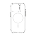 OtterBox Symmetry Case with MagSafe for iPhone 15 Pro 2023 - Clear-Built-in magnets snap firmly to MagSafe chargers and accessories