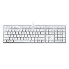 Adesso AKB-680UW Multi-OS Illuminated Mechanical Keyboard with CoPilot AI Hotkey-Key Layout: 104-key US Layout