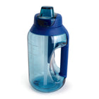 Sully - Cruche En PETG Avec Bec Verseur, Sangle De Transport Et Poignée - 49 oz - Bleu-Couvercle à bouton-poussoir