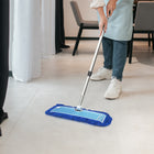 Gritt Commercial All-In-One 24” Microfiber Dust Mop Set with 72" Telescopic Handle-Handle Length: 40" to 72"