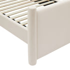 Modway - Rael Performance Velvet Lit plateforme Queen, Alabaste-7