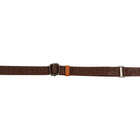 CHAMPS Onyx Collection Leather Camera Bag - Brown-Inner RFID zipper pocket