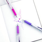 Pentel EnerGel Retractable Gel Roller - 0.7mm - Metal Tip - Assorted Colours - 3 Pack-0.7mm stainless steel tip