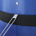 HOMCOM 8' Lit Inflatable Nutcracker Soldier with Scepter Christmas Yard Decoration-Comes with all necessary hardware/accessories, including an internal fan, 3 tether ropes and 6 stakes 