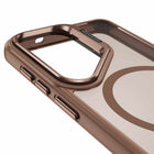 Blu Element - Chromatic Kick avec étui aimants pour Samsung Galaxy S26 Ultra, Marron-Boutons en aluminium ultra-réactifs