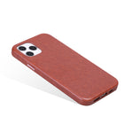 General Supply Goods + Co Étui en Cuir Végétalien pour iPhone 12/12 Pro, Compatible avec Magsafe - Cognac-Cognac