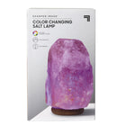 Sharper Image - Lampe DEL à changement de couleur en cristal de sel de l’Himalaya -Objectif De La Lampe À Sel : Cette Lampe Au Sel De L’himalaya Améliore L’équilibre Ionique De Votre Environnement. Lorsque La Lampe Est Chauffée Par L’ampoule, Des Ions Négatifs Sont Émis Dans L’air, Ce Qui Peut Réduire Les Ions Potentiellement Nocifs Dans L’environnement Tout En Résistant À La Croissance Des Moisissures Et Des Bactéries.