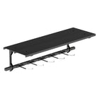 Soozier 46" Bike Storage Rack for 5 Bikes-Holds up to 5 bikes, accommodating various types like mountain bikes