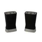 The Supertooth Twin Portable Wireless Stereo-The portable and stylish DISCO TWIN features not one, but two slim and funky speakers