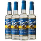 Torani Sugar Free Sweetener Syrup - 750 mL - 4 Pack-More than just coffee: Great for brewed coffees and hot teas, lattes, frappes, iced teas and coffees, hot cocoas, milkshakes, desserts and other frozen blended drinks