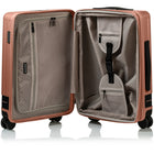CHAMPS Fresh II  3-Piece Expandable Hardside Luggage Set - Pink-Top and side grip handles