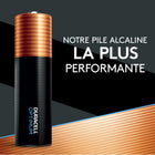 Duracell - Optimum Piles Alcaline AA  - paquet de 18-EMBALLAGE REFERMABLE : les piles Duracell Optimum sont offertes dans un emballage refermable qui permet un accès et un rangement faciles et rapides