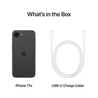 Apple iPhone 17e - 256 GB - Black - Bell and Virgin Plus-iOS and Apple Intelligence. Personal, private, powerful. Write, express yourself and get things done effortlessly with advanced features like Call Screening, Clean Up, Live Translation and visual intelligence