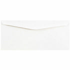 Jam Paper #10 Business Commercial Envelopes - 4 1/8" H x 9 1/2" W - White - 100 Pack-Color: White