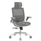 COUGAR Speeder One Mesh Reclining & Tilting Chair - White-Mesh Fabric Upholstery: Provides breathable comfort and durability for long gaming or work sessions