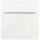 JAM Paper Square Invitation Envelopes - 8" x 8" - White - 25 Pack (3992315)-Color: White 