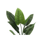 Monarch Specialties - Plante Artificielle - 37 po H - Arbre Aureum - Mis En Pot - Touche Réelle - Feuilles Vertes - Pot Noir-6