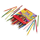Cra-Z-Art Coloured Pencils - Assorted Colours - Set of 48-Real Wood