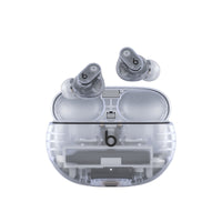 Beats - Studio Buds + Écouteurs entièrement sans fil avec annulation du bruit - Transparent-Type d'ecouteurs, conception et utilisation : suppression du bruit