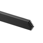 WeatherTech StairEdge Anti-Slip Stair Tread Edge Cover - 29.5" - Black - 5 Pack-StairEdge is ideal for indoor wood, tile, stone, concrete or metal staircases, whether residential or commercial.
