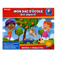 My School Bag Good Start! Math and Skills - 3-5 Years - French-Educational activity book 