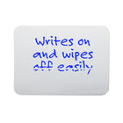 Flipside Products Two-Sided Dry Erase Board, 6" x 9", White, Pack of 12-Non-ghosting write-and-wipe surface