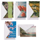 Jam Paper Sympathy Cards, Nature Get Well Assortment - 10 Pack-Size: 5.25" L x 7.25" W