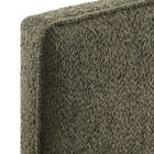 Modway Lindee Boucle Fabric King Headboard - Sage-Assembly Required