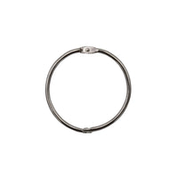 Anneaux pour feuilles mobiles en plaqué nickel, 2 po de diamètre, 50/boîte-Anneaux pour feuilles mobiles de 2 po