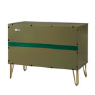 Manhattan Comfort DUMBO Modern 2-Drawer Nightstand and 3-Drawer Dresser Set - Olive Green-17.73" L x 35.19" W x 26.85" H