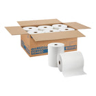 enMotion - Essuie-tout en rouleau pour dévidoir automatique, 10 po x 800 pi - blanc - paquet de 6-Rouleau de 800 pi