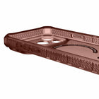 ITSKINS Hybrid_R Frost Compatible with MagSafe Case for iPhone 17 Pro - Mocha-Made from 100% recycled materials