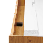 Modway Kinetic 49" Wall-Mount Office Desk - White Natural-7