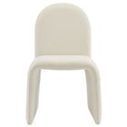 Modway - Junia Boucle Tapis Fauteuil à manger sans accoudoir en arc - Crème-9