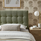 Modway Lily Upholstered Twin Size Headboard - Leaf-Dense Foam Padding