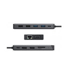 ALOGIC - Mini station d'accueil double écran USB-C 12 en 1 MV2-Alimentation 100 W - Le port 1 x USB-C PD inclut la technologie Power Delivery capable de charger votre ordinateur portable compatible USB-C ou d'autres appareils avec jusqu'à 100 W (92 W pour charger votre ordinateur portable) de puissance et peut également transférer des données à une vitesse de 5 Gbit/s.