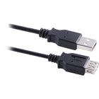 Staples USB-A Extension Cable - 6ft-Durable – Designed to withstand everyday wear and tear, this black cable provides a secure connection