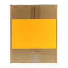JAM Paper Shipping Labels, Half Sheet, 5.5 x 8.5, Neon Orange, 50 Pack-2 labels per sheet