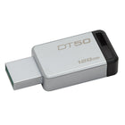 Kingston DataTraveler 50 128 GB USB 3.1 Flash Drive-Compact, lightweight, capless design