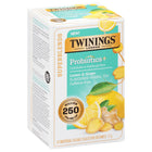 Twinings of London - Supermélanges Probiotiques et Citron et gingembre - Paquet de 18-Infusez de trois à cinq minutes, selon la concentration désirée, pour obtenir une tasse de tisane parfaite.