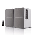 Edifier R1280DB Modern Sound Classic Design Powered Bluetooth Bookshelf Speakers - White-Optical and Coaxial digital inputs to enable lossless connection to most TV and computers