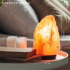 Sharper Image - Lampe DEL à changement de couleur en cristal de sel de l’Himalaya -7