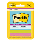 Post-it Super Sticky Notes - 3" x 3" - Supernova Neons Collection - 135 sheets - 3 Pack-Post-it Super Sticky Notes have 2X the sticking power