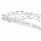 ITSKINS Hybrid_R Compatible with MagSafe Case for iPhone 17 Pro Max - Clear-Never-yellowing, crystal clear rigid polycarbonate back<