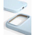 Ideal of Sweden Silicone MagSafe Case for iPhone 17 Pro - Max Light Blue-Grip-friendly surface