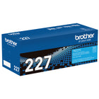 Brother TN227 Cyan Toner Cartridge, High Yield-Intelligently engineered as part of a complete printing system to work seamlessly with your Brother printer