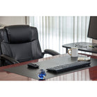 Desktex PVC Desk Pad - Black - 19" W x 24" L-5