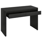 Hudson&Canal Ashcroft 48'' Desk - Black Grain-Clean with a soft, dry cloth and no harsh chemicals or abrasive cleaning materials